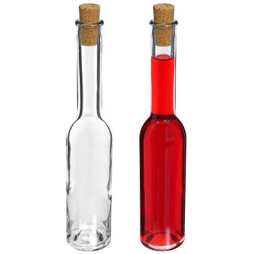 Butelis trauktinei 200 ml 6 vnt.+ 6 kamščių 23/18 - 6