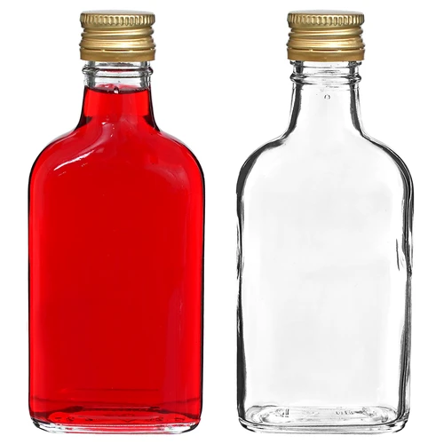 Butelis užpiltinėms, gertuvės formos, su užsukamu kamšteliu, 200 ml, 10 vnt - 5