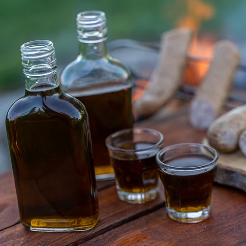 Butelis užpiltinėms, gertuvės formos, su užsukamu kamšteliu, 200 ml, 10 vnt - 8