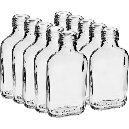 Butelis užpiltinėms, kišeninės gertuvės tipo, 100 ml, 10 vnt.