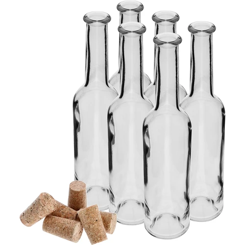 Butelis užpiltinei 350 ml, 6 vnt. + 6 kamščių - 3