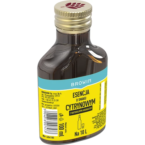 Citrinų skonio esencija su natūraliu aromatu, skirta 10 L - 100 ml - 2