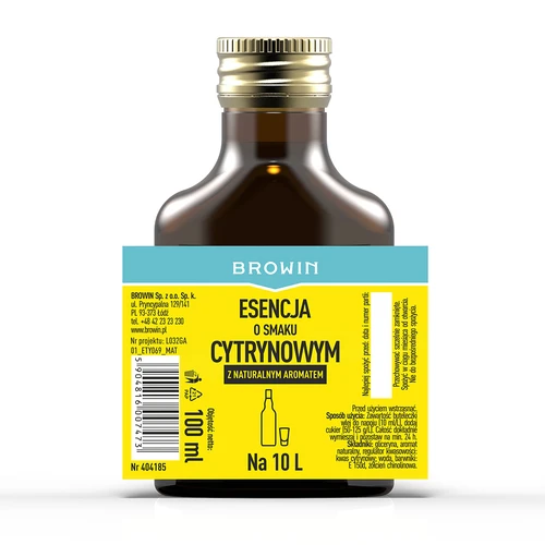 Citrinų skonio esencija su natūraliu aromatu, skirta 10 L - 100 ml - 4