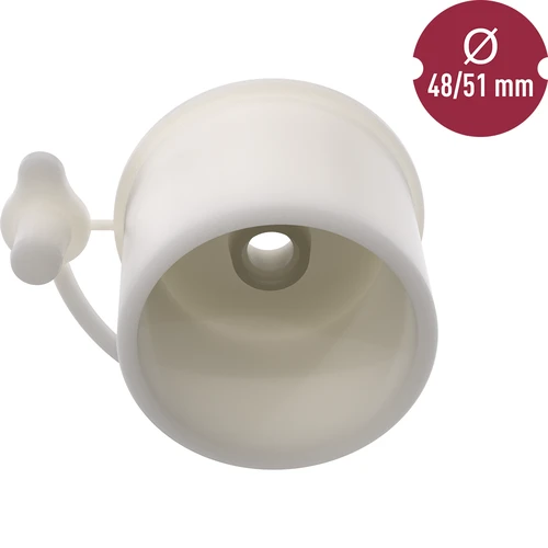Damižono kamštis fi 48/51 mm su uždarymu - 3