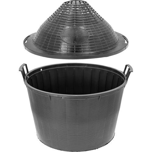 Demižonas vynui 34 L plastikiniame krepšyje - 5