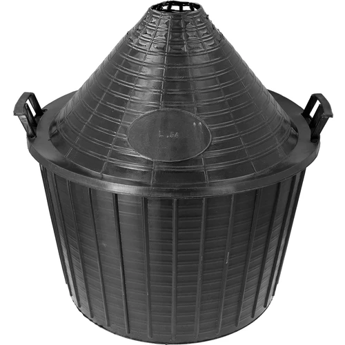 Demižonas vynui 54 L plastikiniame krepšyje - 4