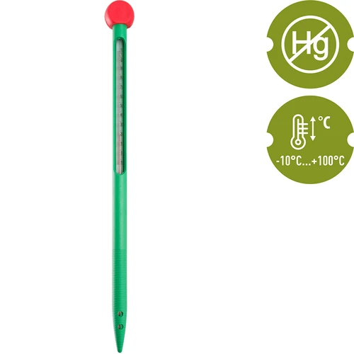 Dirvožemio termometras (nuo 0 °C iki +100 °C) 32 cm - 2