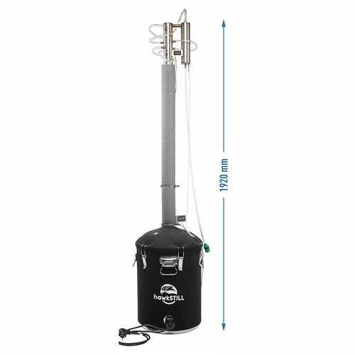 Distiliatorius HawkStill „Šalti pirštai” 60 l, su kolona fi 60,3 mm ir talpos termoizoliacija - 17
