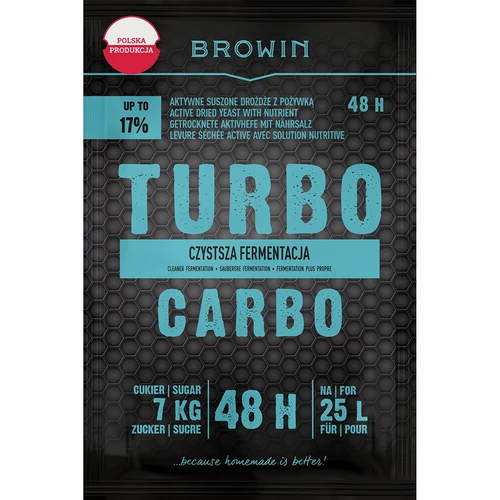 Distiliavimo mielės Turbo Carbo