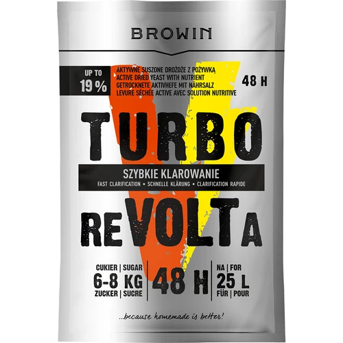 Distiliavimo mielės Turbo reVOLTa 48h