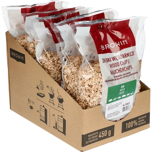 Drožlės rūkymui/grilinimui, buko, 450 g, II klasė - 2