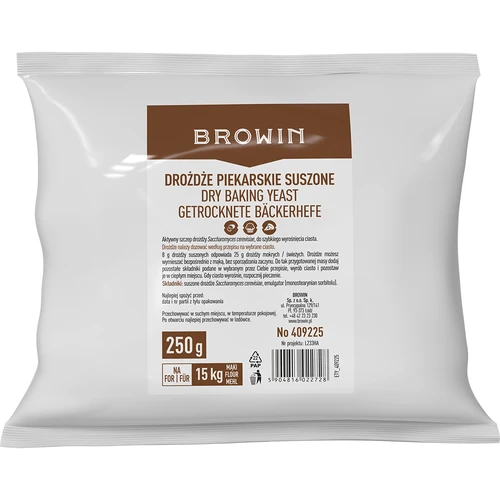 Džiovintos kepimo mielės, 250 g - 2