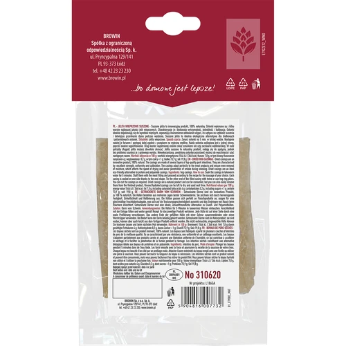 Džiovintos kiaulinės žarnos, kalibras 65 mm, 30 cm – 4 vnt. - 2