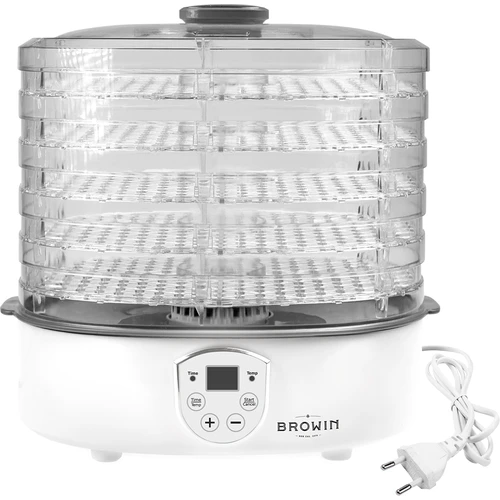 Džiovintuvas grybams, vaisiams, daržovėms ir žolelėms su temperatūros reguliavimu, 240 W, skaidrus - 4