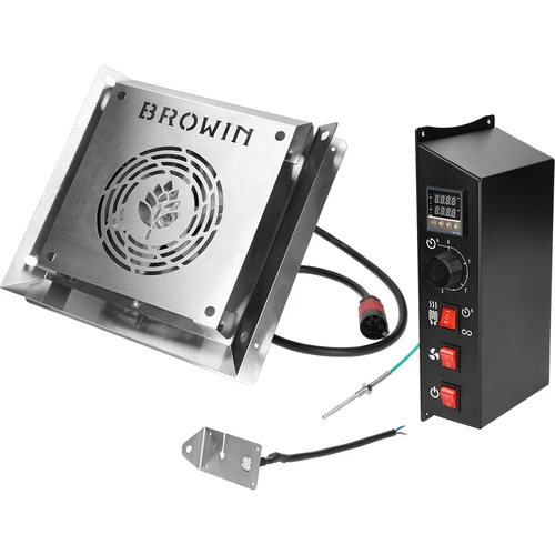 Elektrinių modulių su skaitmeniniu valdikliu rinkinys – dragON 1,5 kW, skirtas sodo rūkykloms