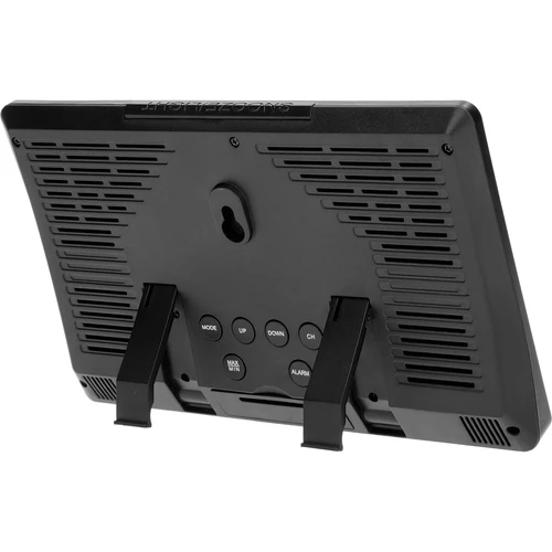 Elektroninė orų stotelė – belaidė, su jutikliu, juoda - 5