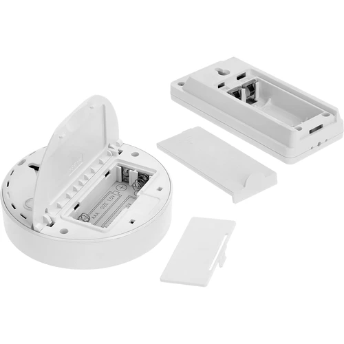 Elektroninis Soens termometras – su išoriniu jutikliu, apvalus, baltas - 4