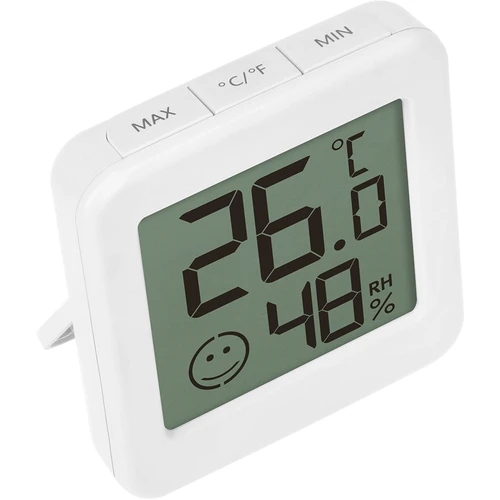 Elektroninis termometras su komforto indikatoriumi, baltas - 4