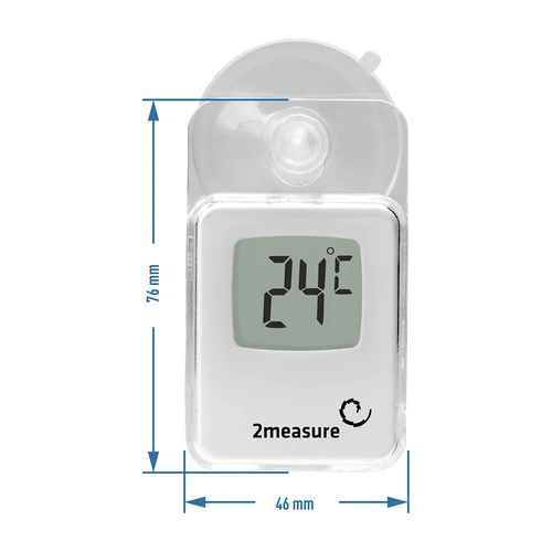 Elektroninis termometras su siurbtuku (-20 °C iki +50 °C) - 3