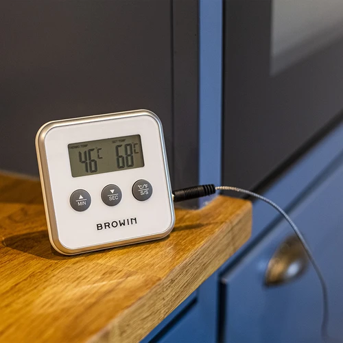 Elektroninis virtuvinis termometras su zondu (0°C–250°C), mišrus - 5