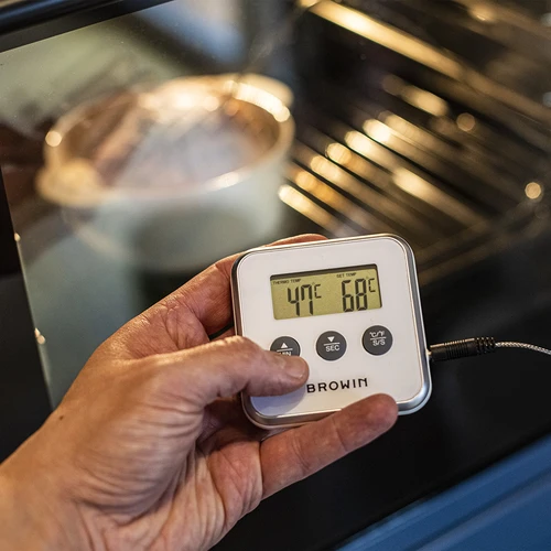Elektroninis virtuvinis termometras su zondu (0°C–250°C), mišrus - 7