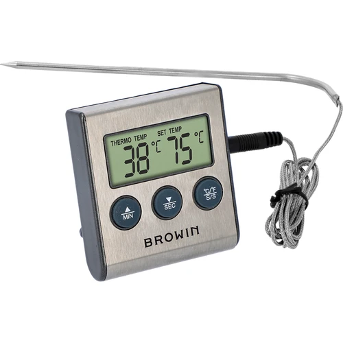Elektroninis virtuvinis termometras su zondu (nuo 0°C iki 250°C)