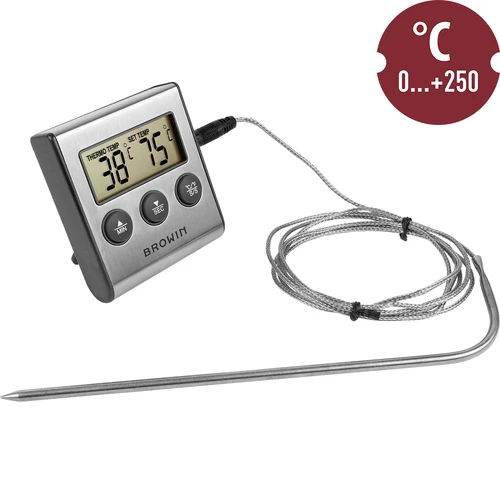 Elektroninis virtuvinis termometras su zondu (nuo 0°C iki 250°C) - 3