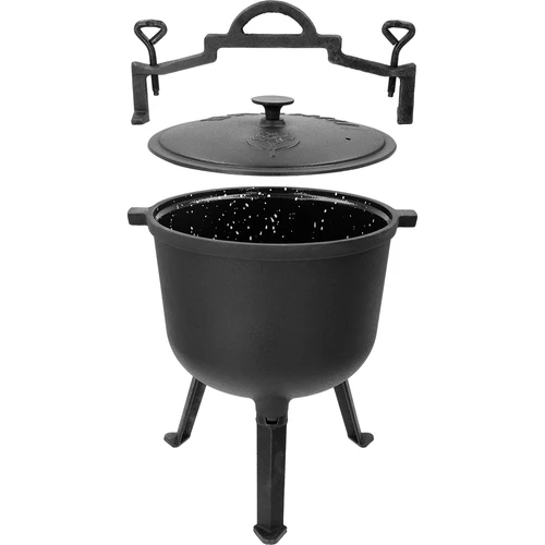 Emaliuotas ketaus katilas, 10 l - 2