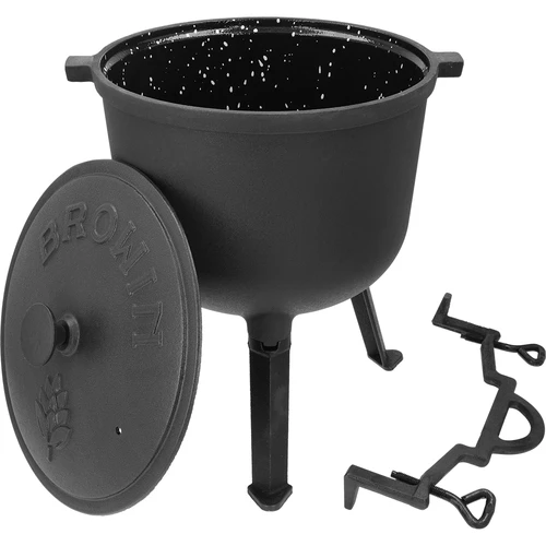 Emaliuotas ketaus katilas, 10 l - 3