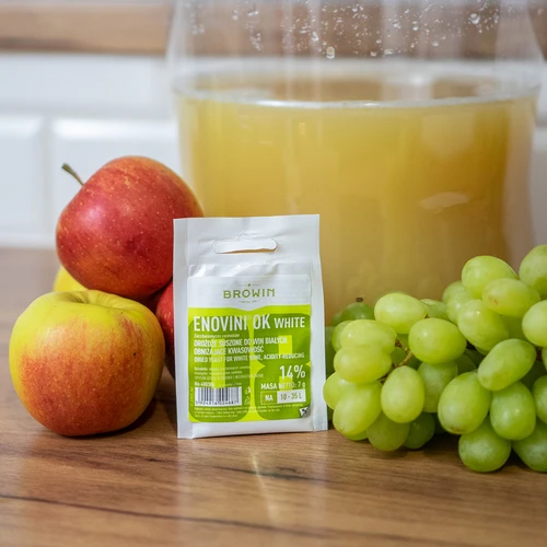 Enovini® OK WHITE - rūgštingumą mažinančios vyno mielės 7 g - 8