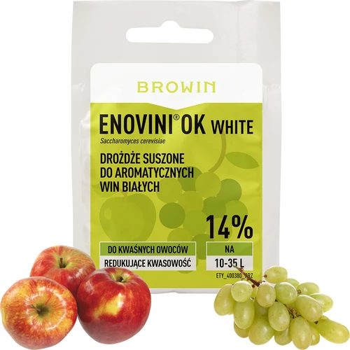 Enovini® OK WHITE - rūgštingumą mažinančios vyno mielės 7 g - 4