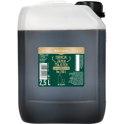 Esencija Jänek Majster, 2,5 L iki 250 L paruošto gėrimo