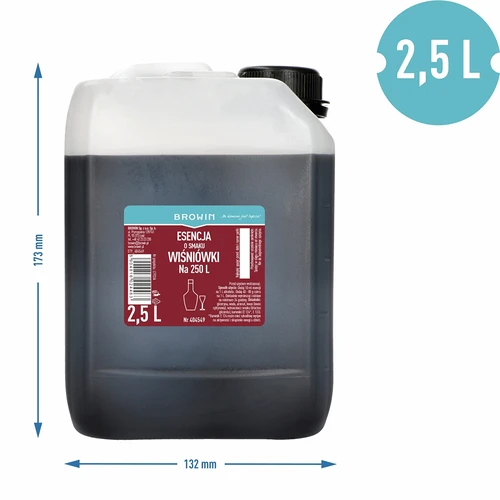 Esmė vyšnių skonio, 2,5 L 250 L paruošto gėrimo - 3