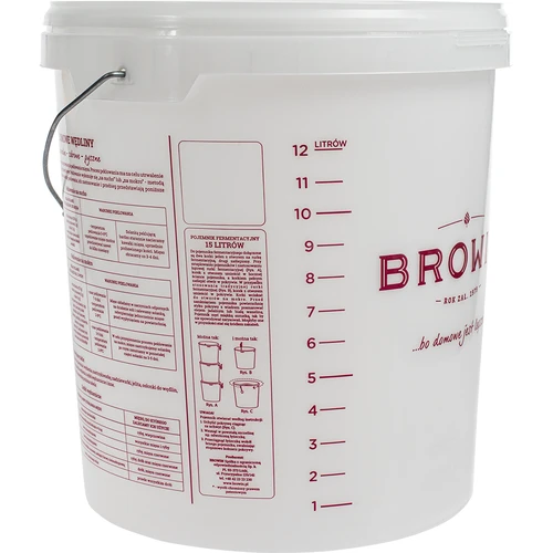 Fermentacijos indas - spauda, dangtis, 15 L - 4