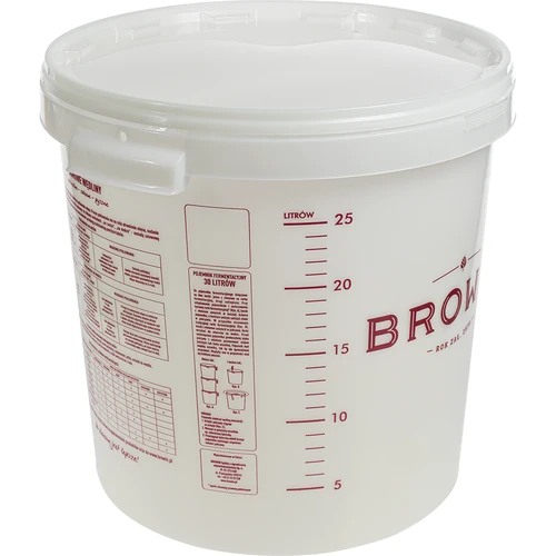 Fermentacijos indas su dangčiu 30 l - 2