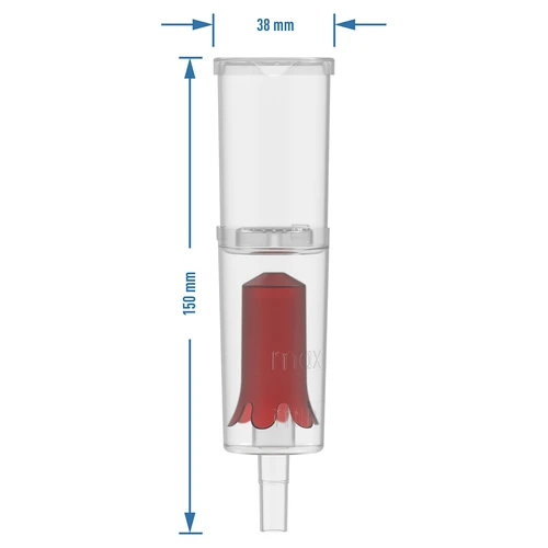 Fermentacijos kvapų sugėriklis + tylus fermentacijos vamzdelis + aktyvuota kokoso anglis 200 g - 6