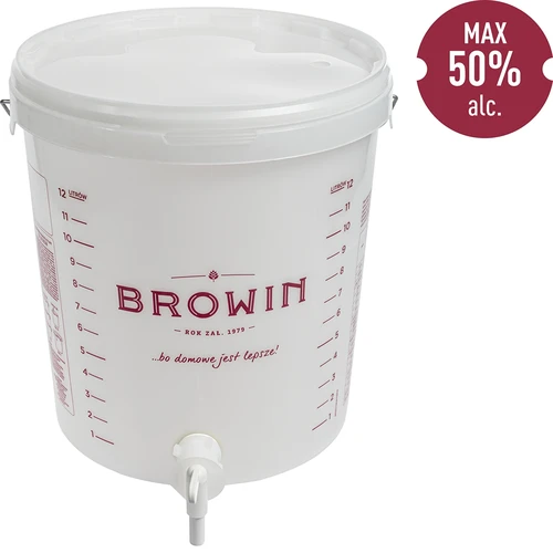 Fermentavimo indas 15 L su dangčiu ir čiaupu - 2