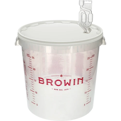 Fermentavimo indas 30 l su spauda ir 3 vamzdeliais
