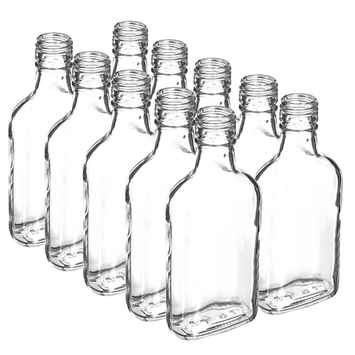 Gertuvės formos butelis trauktinėms 200 ml - 10 vnt.