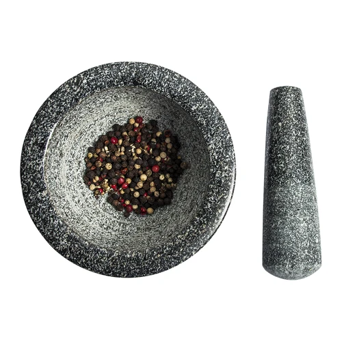 Granitinė virtuvinė grūstuvė su grūstuvu - 3
