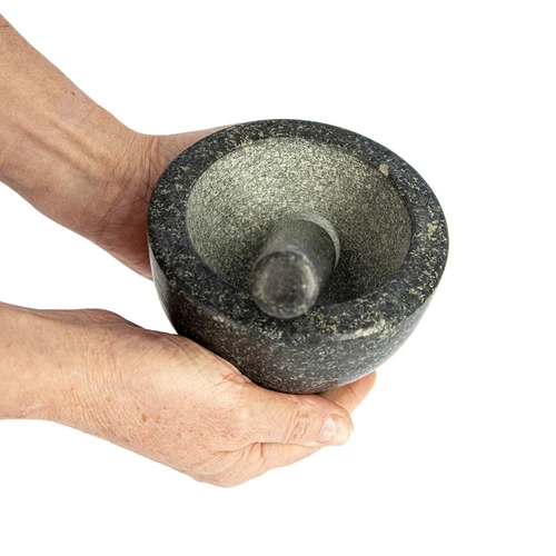 Granitinė virtuvinė grūstuvė su grūstuvu - 5
