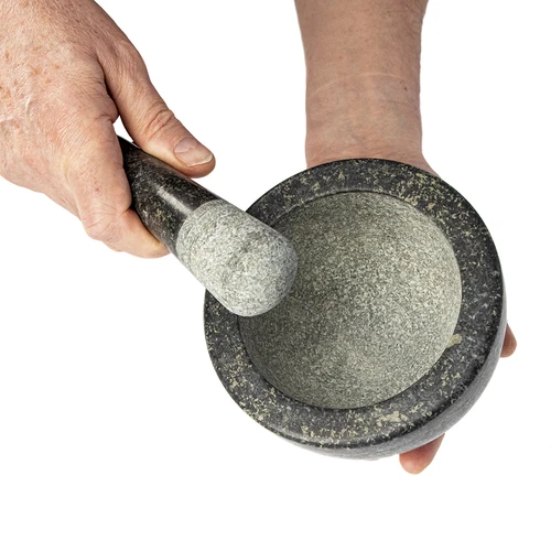 Granitinė virtuvinė grūstuvė su grūstuvu - 6