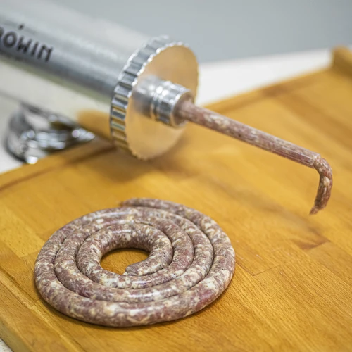 Horizontalus 2,5 kg dešrų kimštuvas su silikoniniu stūmokliu - 14