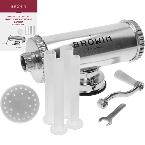 Horizontalus dešrų kimštuvas, 1,5 kg, su silikoniniu stūmokliu - 2