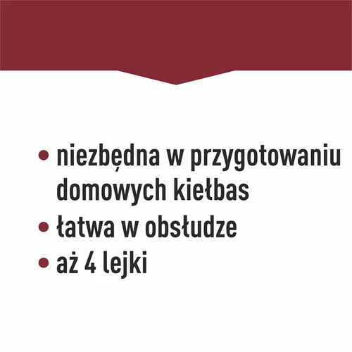 Horizontalus dešrų kimštuvas 3 kg - 20