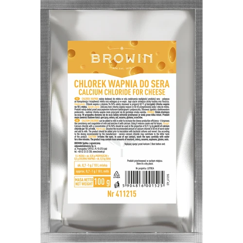 Kalcio chloridas sūriui - 100 g