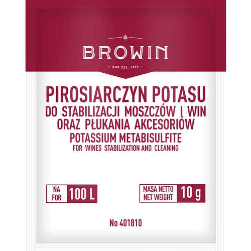 Kalio metabisulfitas 10 g