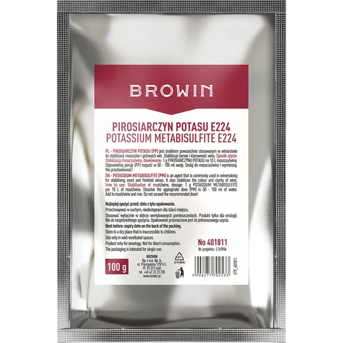 Kalio metabisulfitas, 100 g