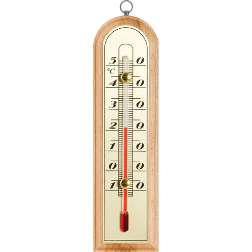 Kambario termometras su auksine skale (nuo -10 °C iki +50 °C) 16 cm