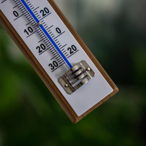 Kambario termometras su balta skale (nuo -30 °C iki +50 °C) 20 cm - 4
